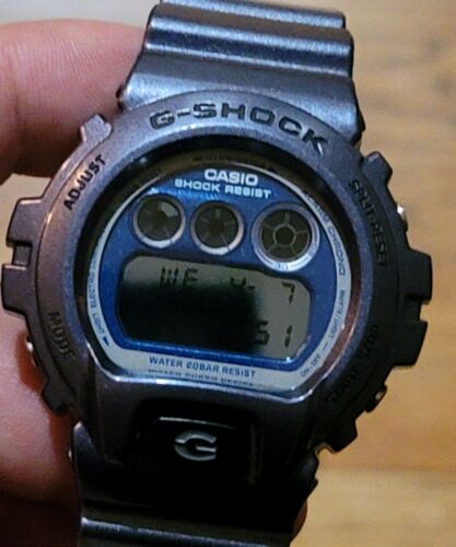 Casio G-SHOCK 3230 CLASSIC DW6900 BLUE Metallic Mirrored New