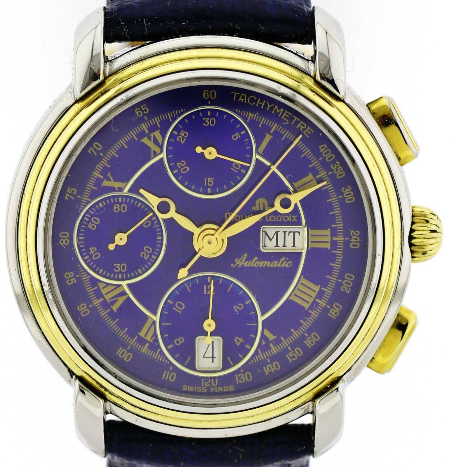 モナココ様 Maurice Lacroix Masterpiece Croneo Automatic Mens Chronograph ref