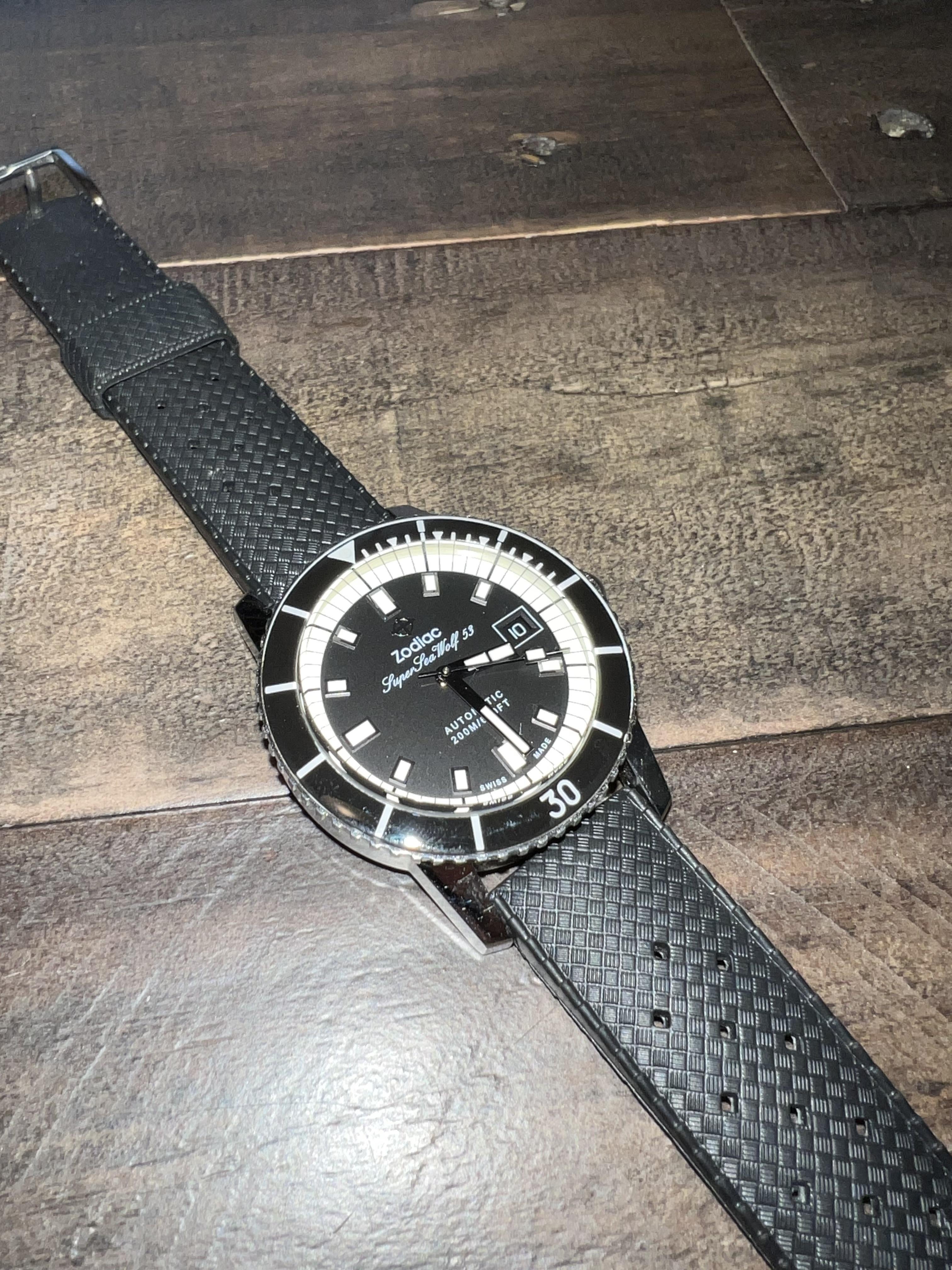 WTS Zodiac Super Sea Wolf 53 ZO9263 WatchCharts Marketplace