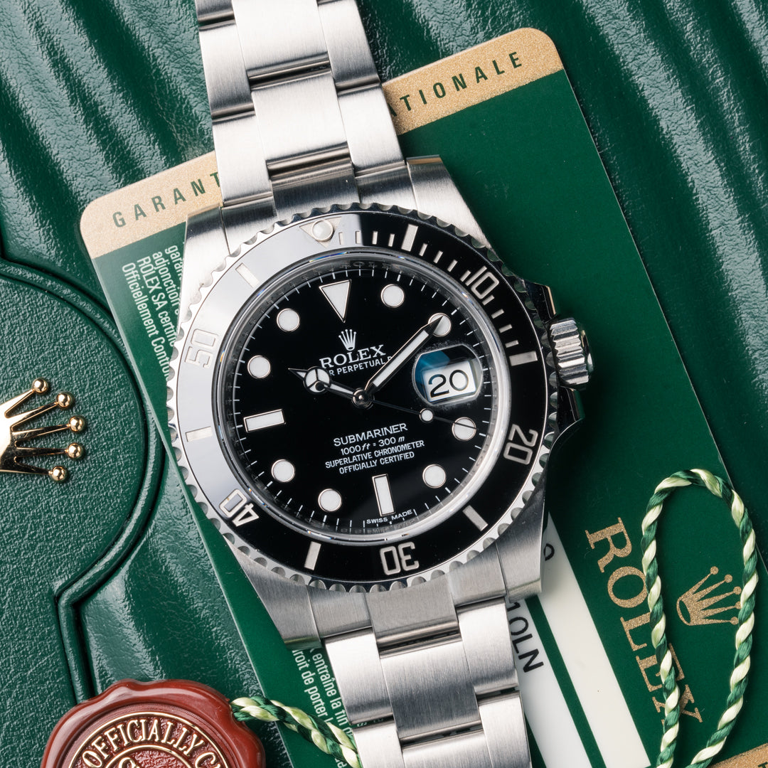 FS 2013 Rolex Submariner Date Ceramic Ref. 116610LN with Box