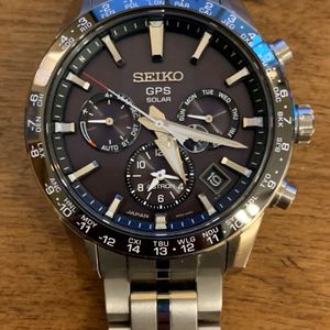 Modstander du er analogi FS: Seiko Astron GPS Solar Titanium Watch SBXC003 | WatchCharts