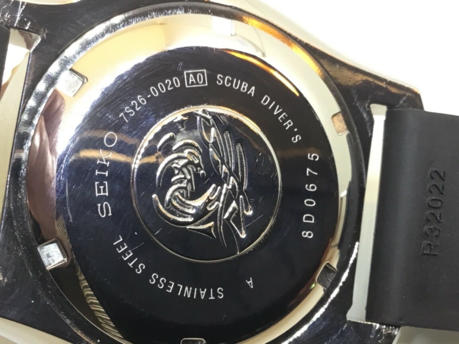 seiko 7s26 0020 ao scuba divers