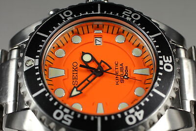Exc+5 SEIKO PROSPEX KINETIC SBCZ015 5M62-0BL0 Men's Diver Watch