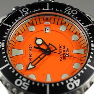Exc+5 SEIKO PROSPEX KINETIC SBCZ015 5M62-0BL0 Men's Diver Watch