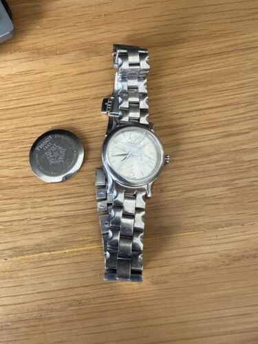 Tissot Stylis T White Women s Watch T028210A Needs New Glass