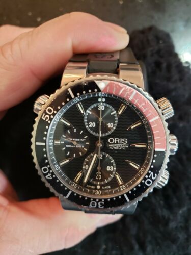 oris divers titan chronograph
