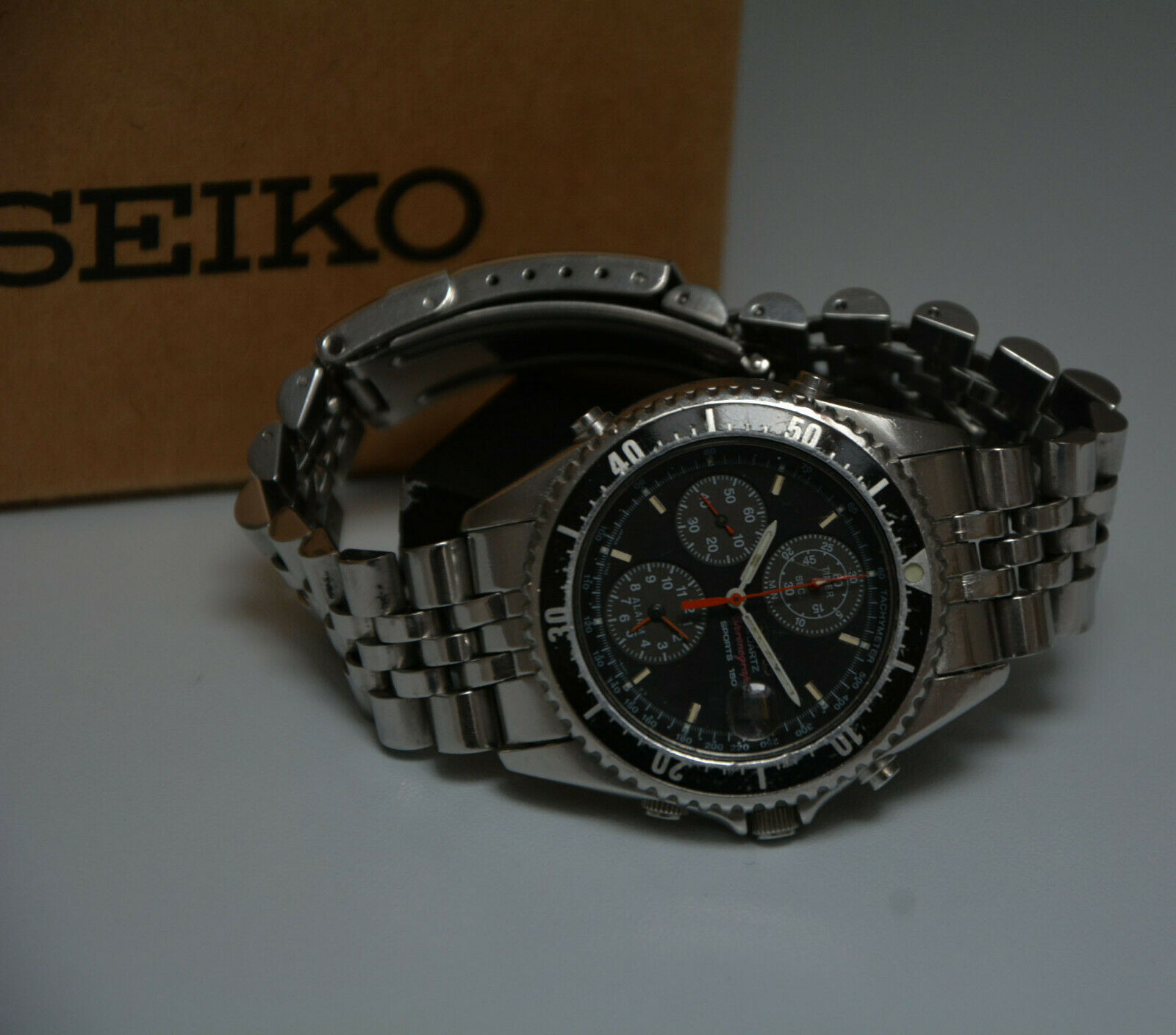 Vintage Seiko 7T42-6a50 chronograph watch sports 150 | WatchCharts 