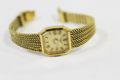 Longines Vintage BT 7016 Swiss 0961 Gold Tone Women s Wristwatch