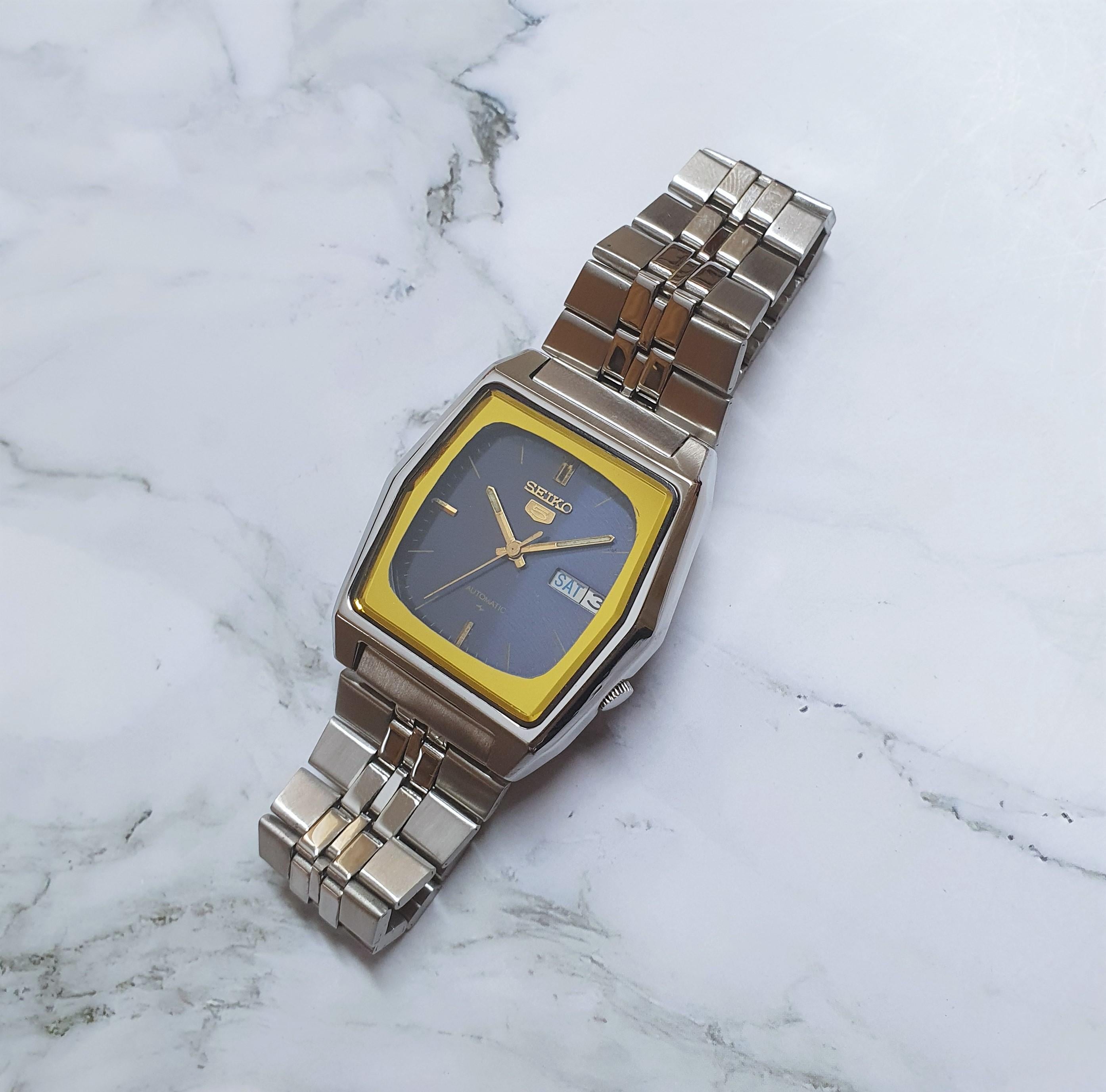 WTS] Seiko TV Sunburst Blue Dial Year-1993 Vintage Watch $119