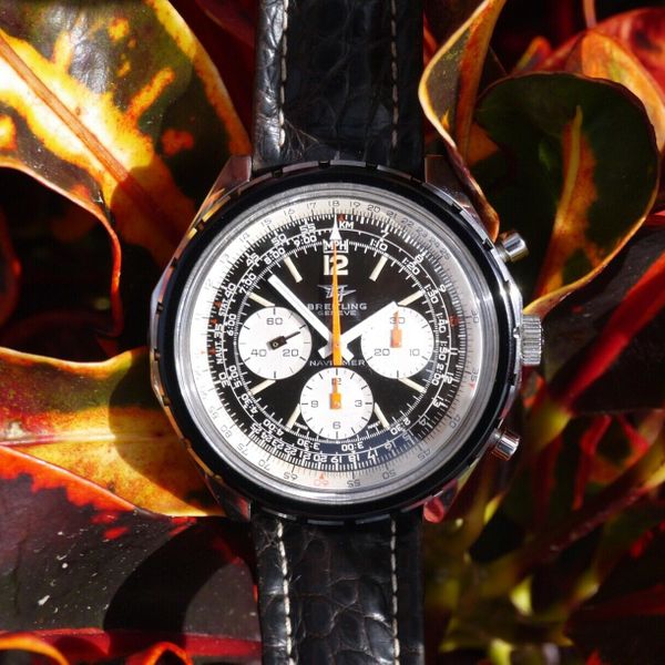 INVESTMENT QUALITY 81672 BREITLING NAVITIMER VALJOUX 72 VINTAGE