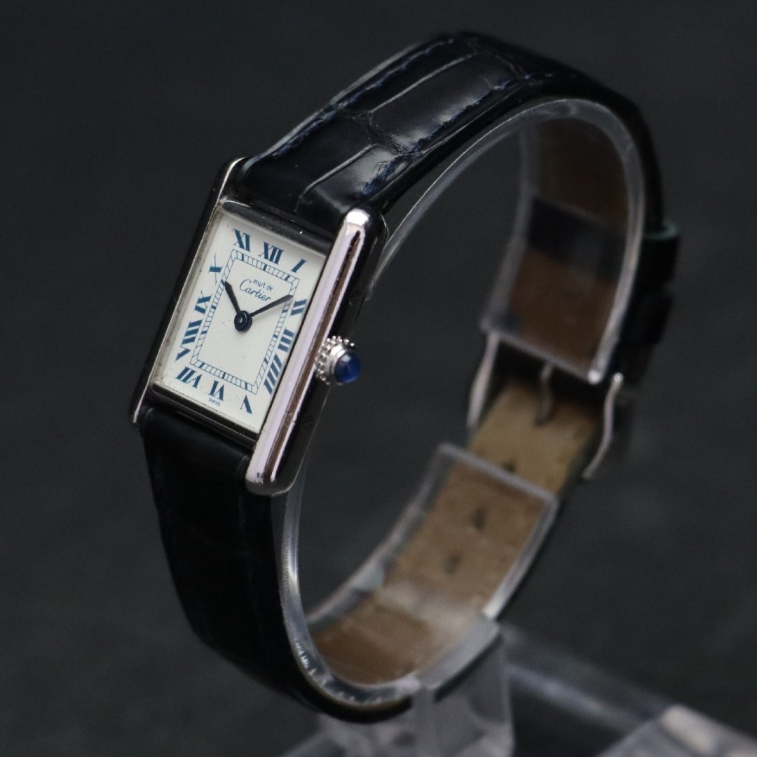 Vintage Must De Cartier Tank SM Quartz Silver SV925 WatchCharts