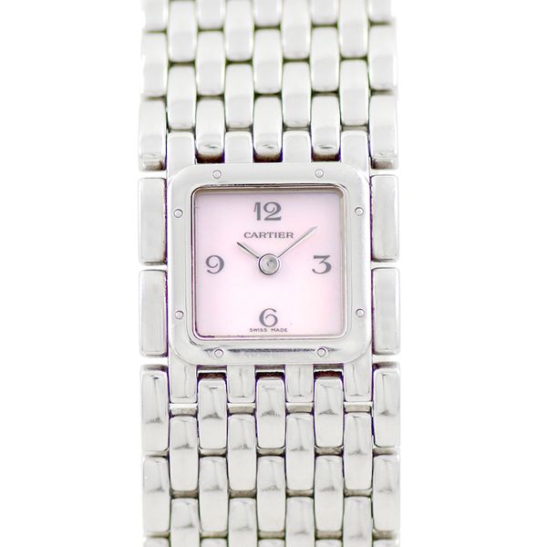 Battery replaced Cartier Cartier Panthère Luban W61002T9 2420 Pink