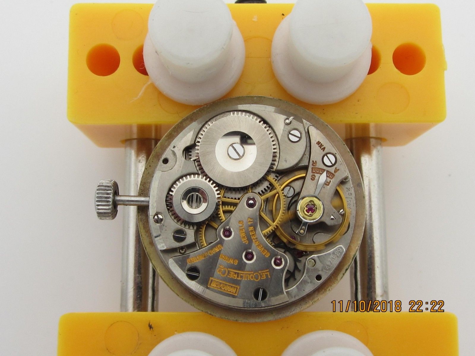 Jaeger Lecoultre K480 CW Movement with Beautiful Dial Sale for a