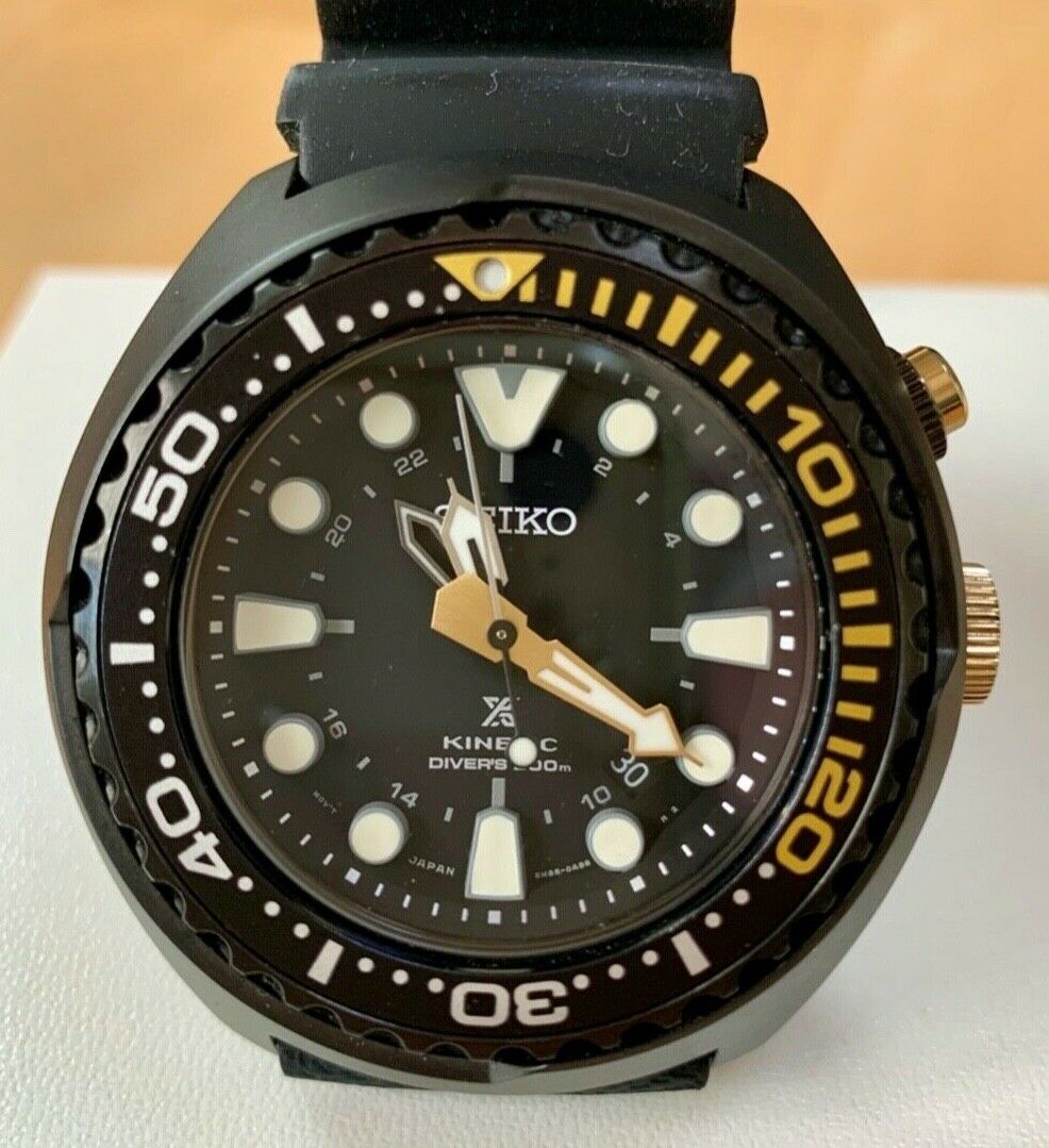 Seiko SUN045 Special Edition Kinetic GMT AIR DIVERs Watch 200m 5M85-0AB0 |  WatchCharts