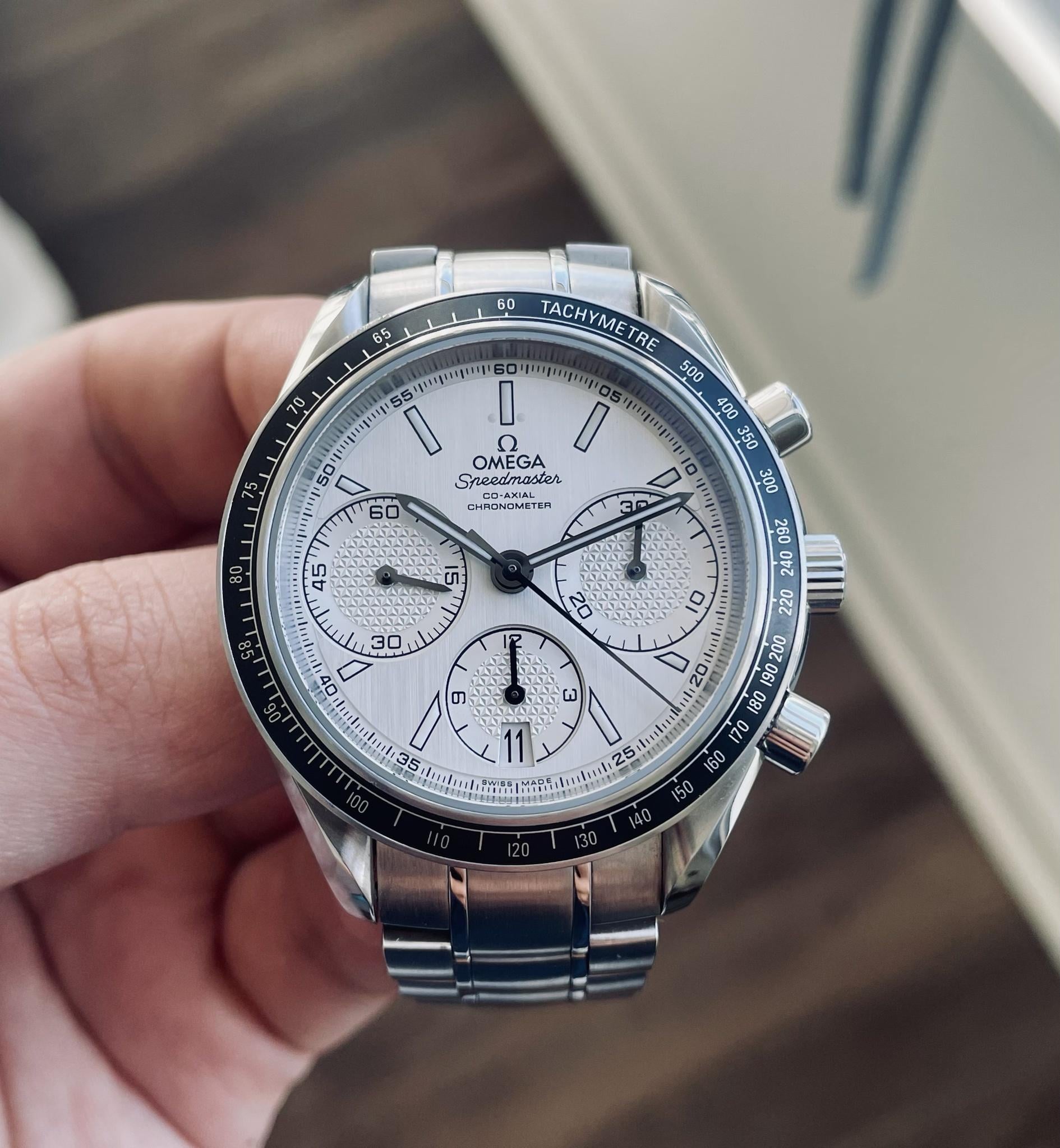 WTS Omega Speedmaster Racing 40mm White dial WatchCharts