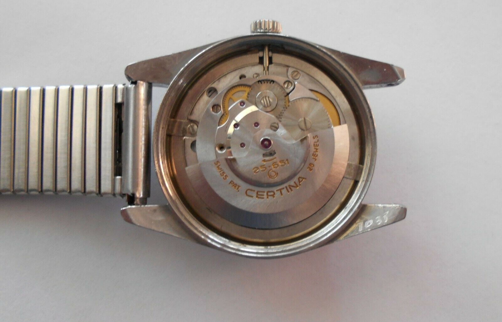 Montre Certina Automatic Bristol 228 – Cadran Plastique à Remplacer, Affichage Aiguilles