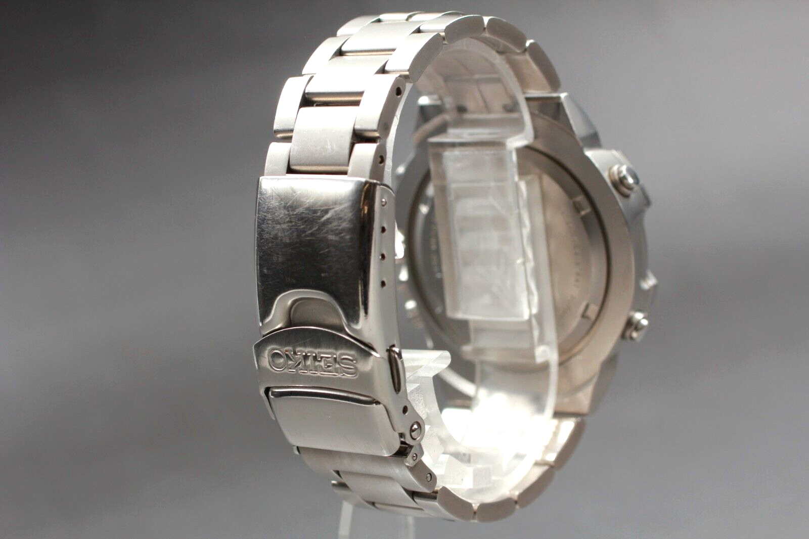 EXC+5】 Seiko SBBP053 Chronograph 7T32-6K50 Yellow Dial Men's