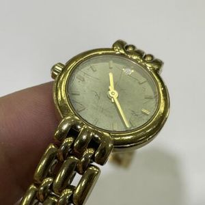 Raymond Weil 9938 18k Gold Electroplated 10m Date Ladies Watch