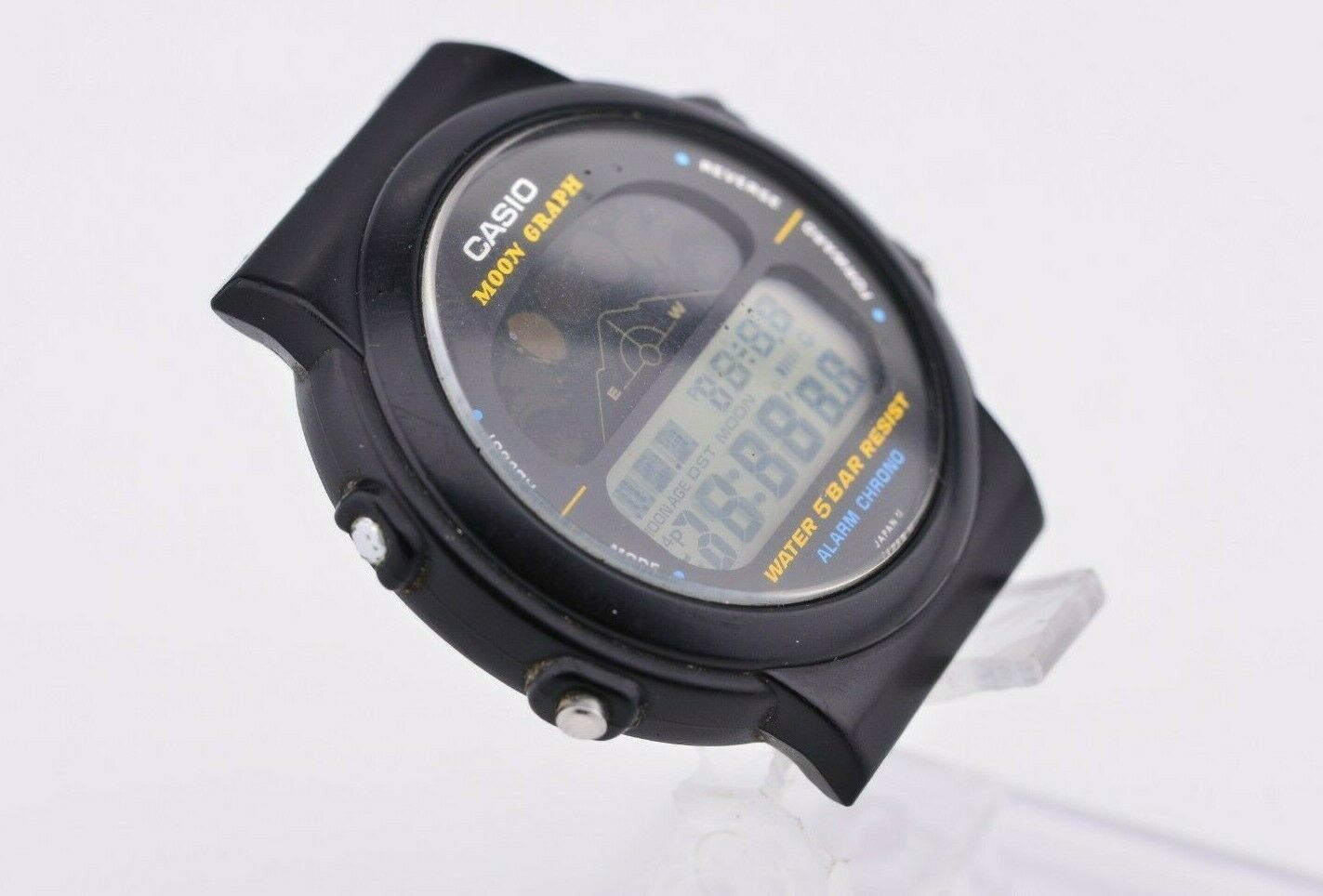 CASIO MOON GRAPH GMW-15 デジタル時計 Casio Moon Graph GMW-15 | Animated moon phase watch with