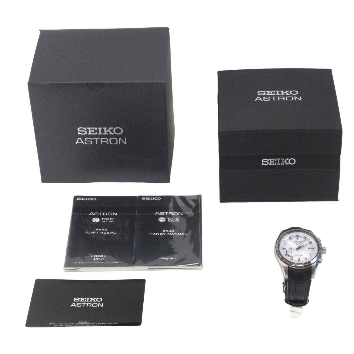 Used] SEIKO Seiko Astron GPS solar watch 8X22-0AG0-2 C rank | WatchCharts