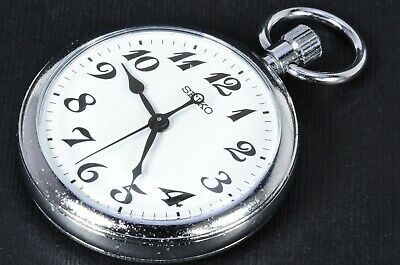 Seiko Quartz Railway Pocket watch 7C21 0A20 SVBR001 1999 7550 016