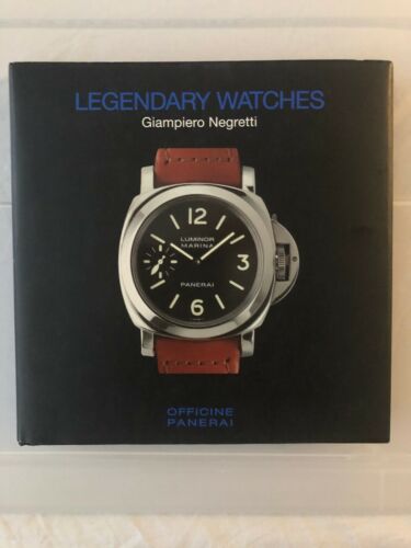 Panerai Legendary Watches Book And Panerai History Book