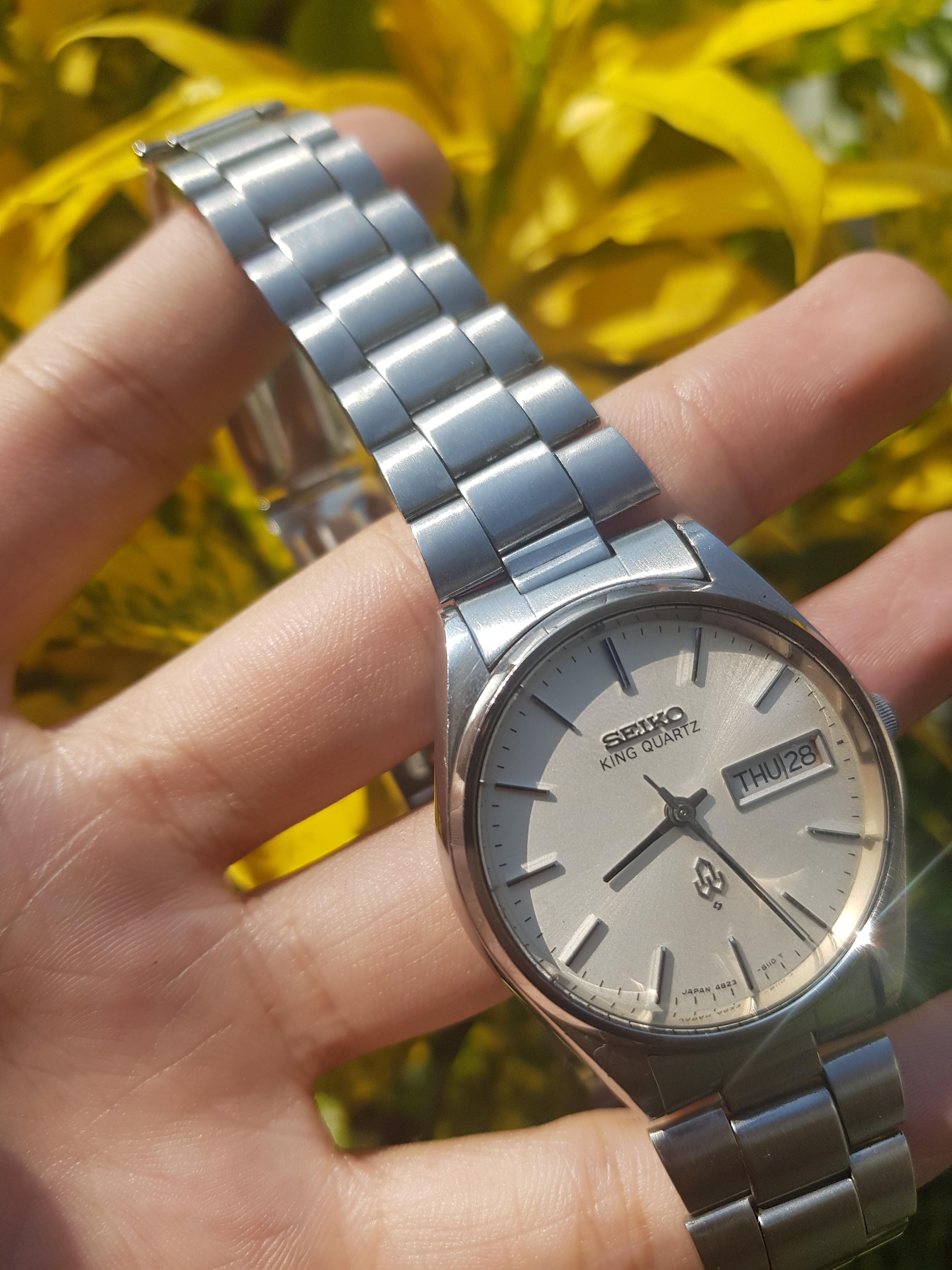 WTS] Seiko King Quartz 4823-8110 with original AR coating 