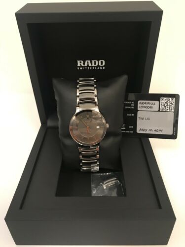 Rado Centrix Men s Automatic Watch R30939132 GY BRC WatchCharts