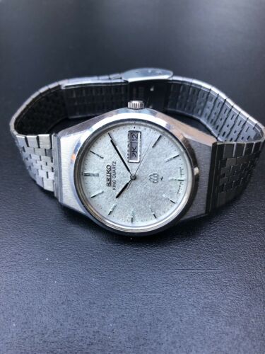 1979 VINTAGE SEIKO KING TWIN QUARTZ 9723-8050 DAY DATE ORIGINAL