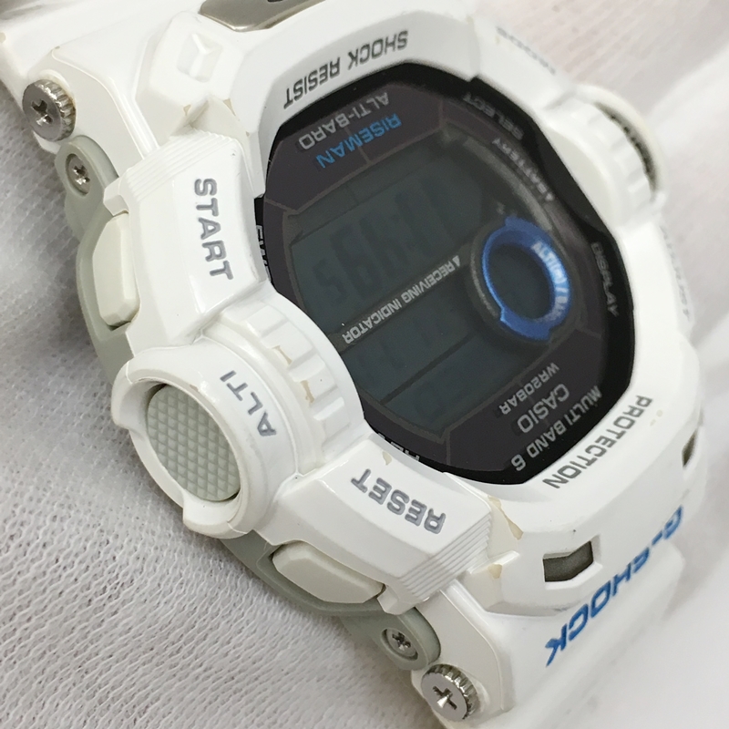 Used] G-SHOCK G-SHOCK GW-9200PJ RISEMAN Men in Ice White Digital