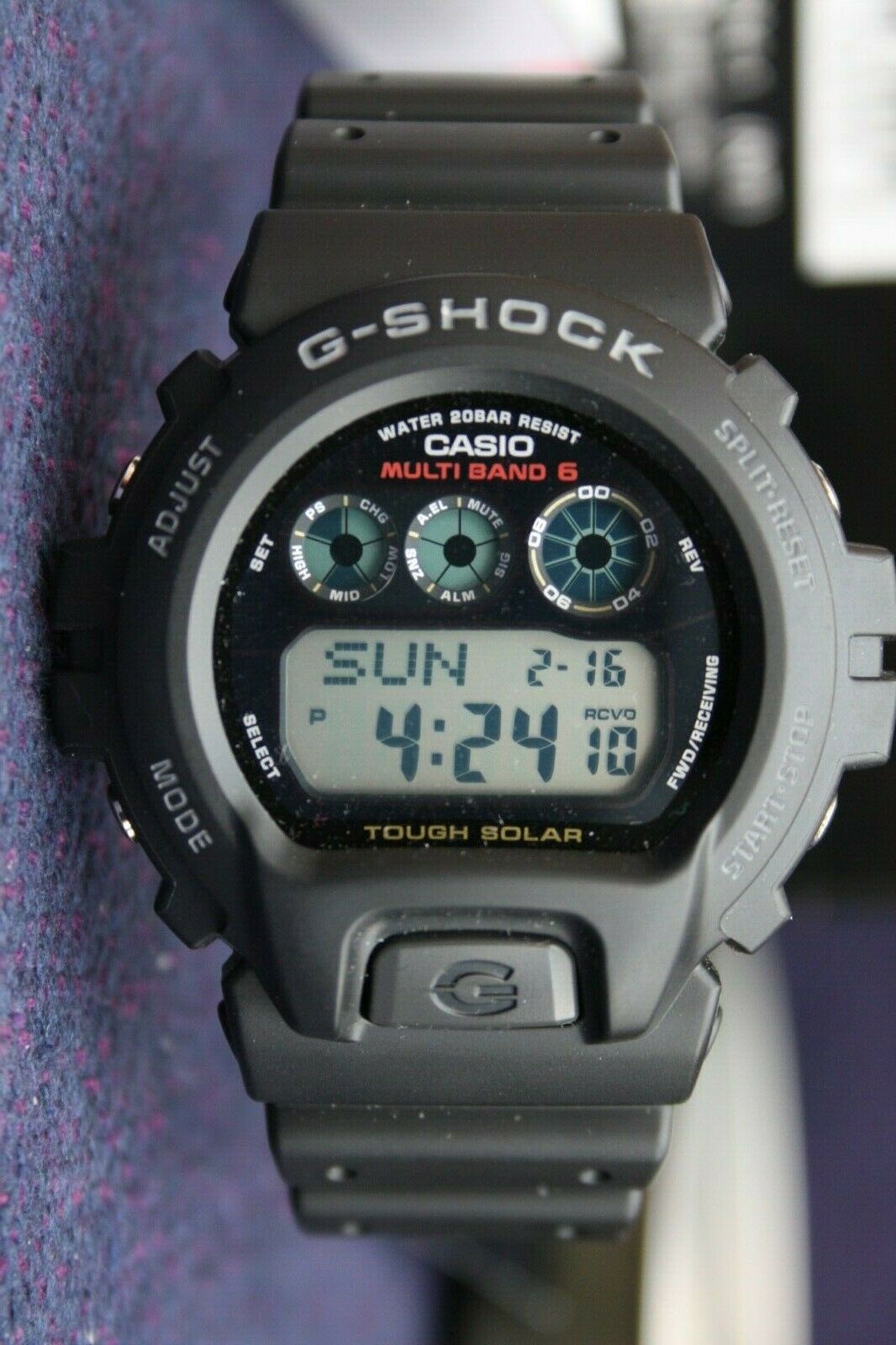 Casio G-Shock GW-6900-1ER (Module 3179) Solar Multi-Band 6
