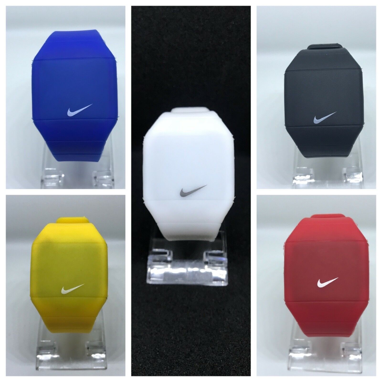 Nike led watch silicone band shop