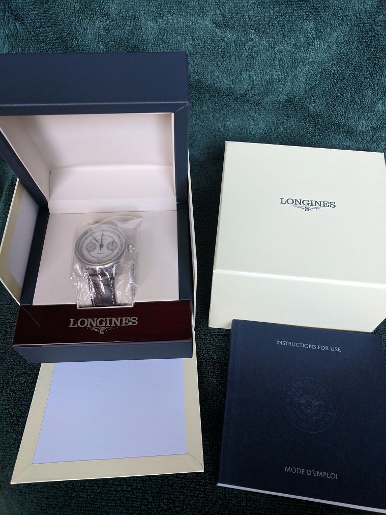 Longines Column Wheel Single Push Piece Chronograph L2.800.4.26