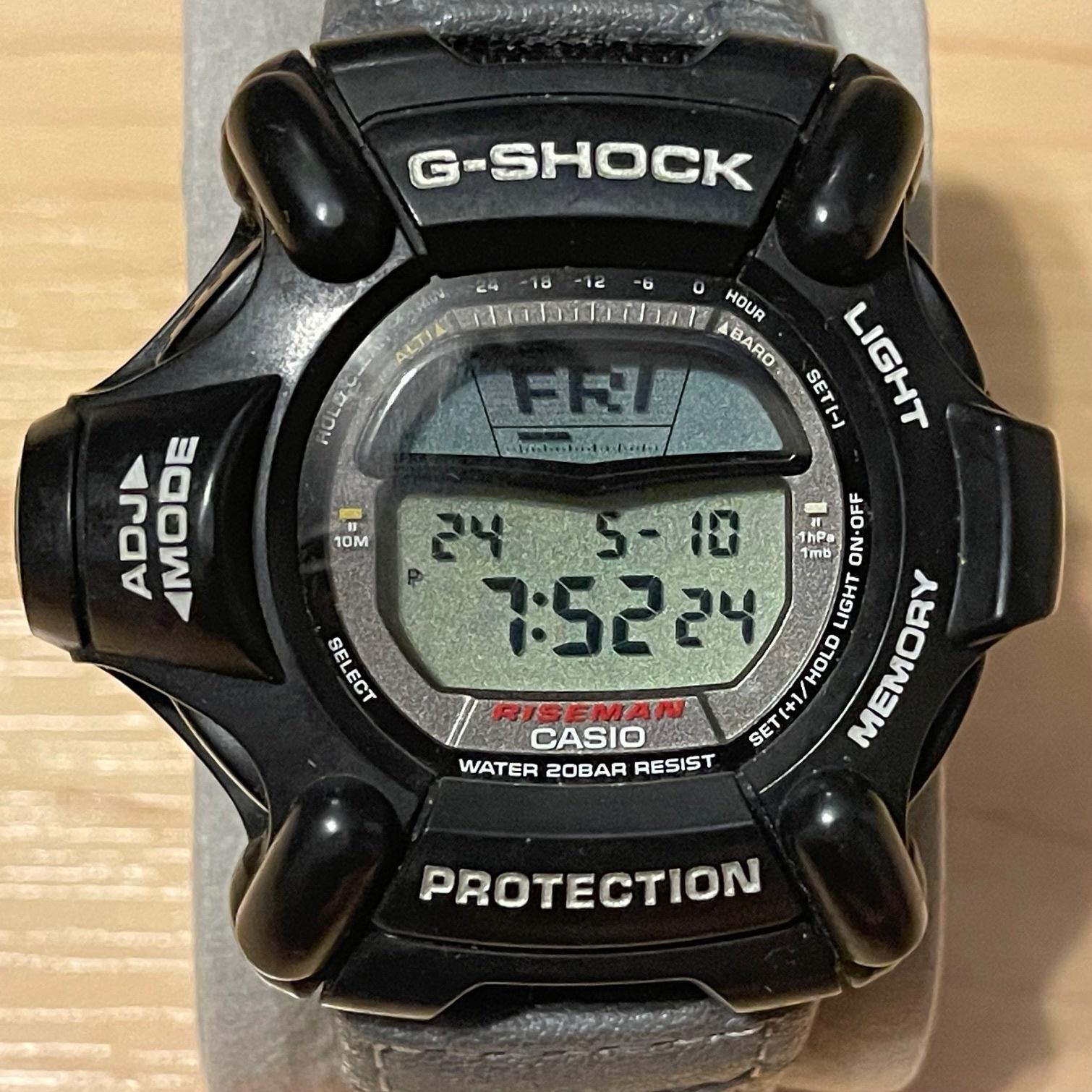 G shock altimeter barometer thermometer best sale