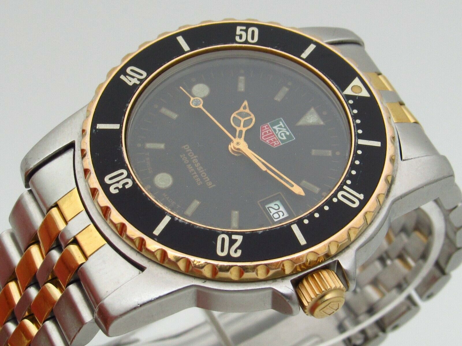 TAG Heuer Professional 1500 two tone 200M Divers WD1220 D0