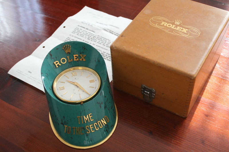 ROLEX SABOT TIME TO THE SECOND WITH ORIGINAL BOX AND PAPER FROM