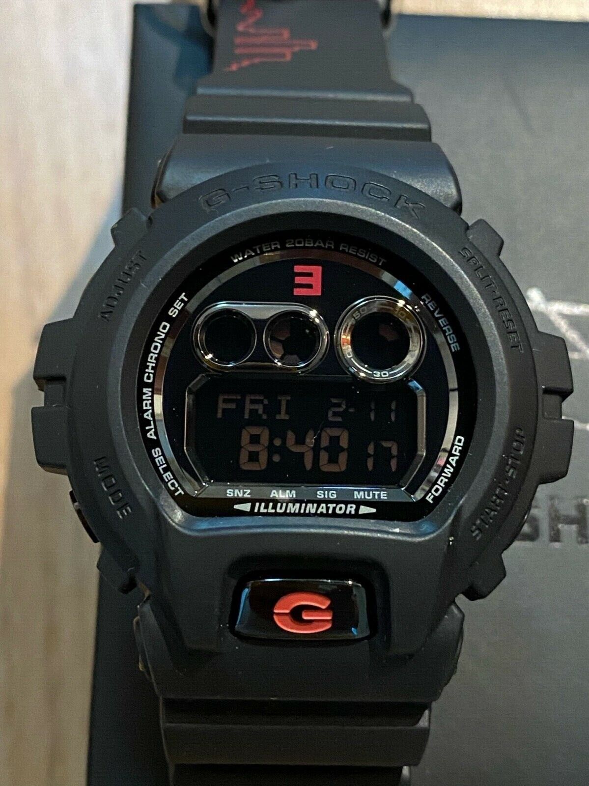 Casio G-Shock GDX6900MNM-1 Limited Edition EMINEM Solar Powered 