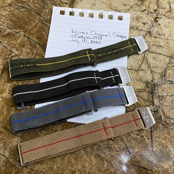 [WTS] Erika’s Original MN straps $50ea | WatchCharts