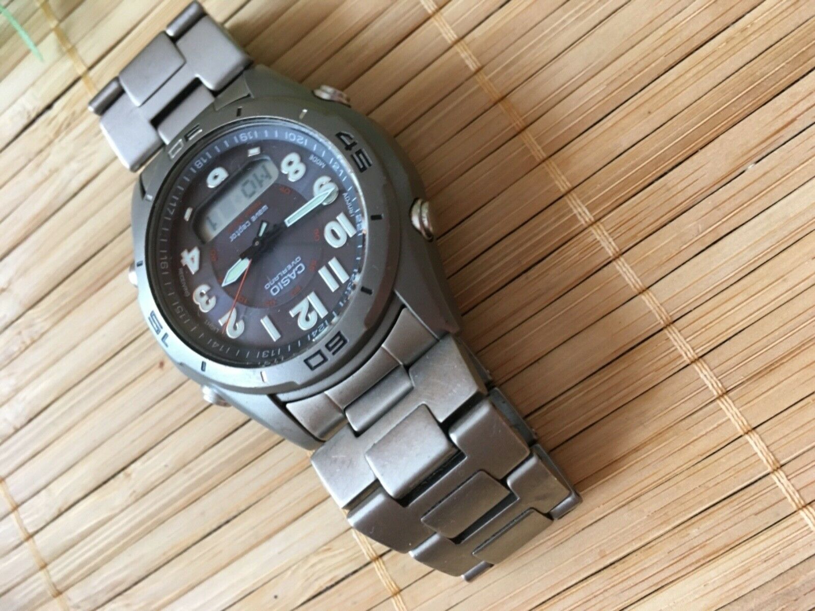 Casio Titanium Overland Waveceptor Tough Solar OAW-100 Mod 4319 