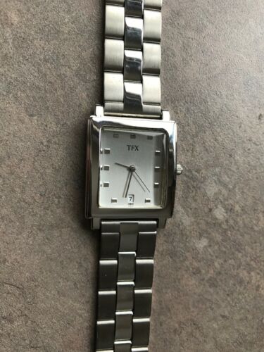 bulova tfx men's blue dial sport bracelet watch