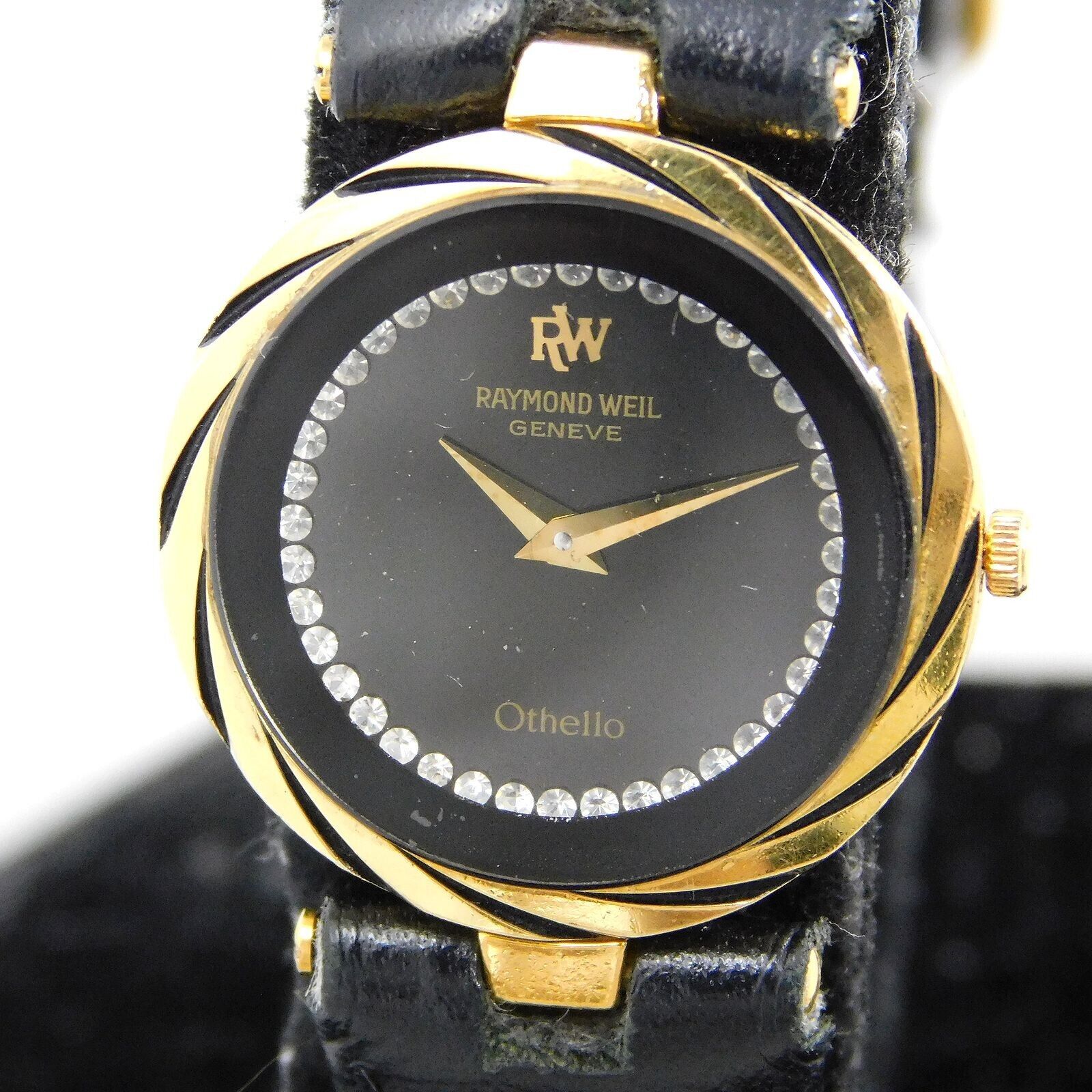 Raymond Weil Othello Black Oval Watch - Watches - Wrist - Horology (Clocks  & watches)