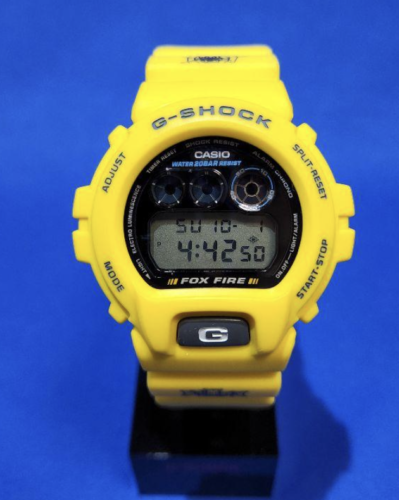 Casio G-SHOCK DW-6900H-9 FOX FIRE WRIST WATCH Yellow Men's