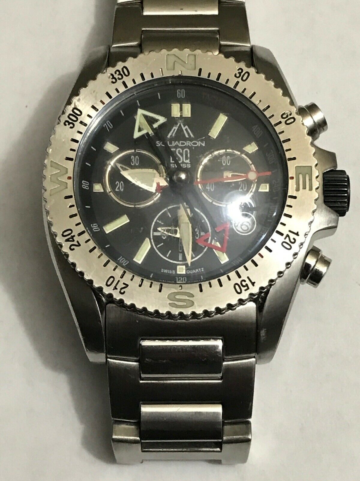 Esq squadron shop compass watch