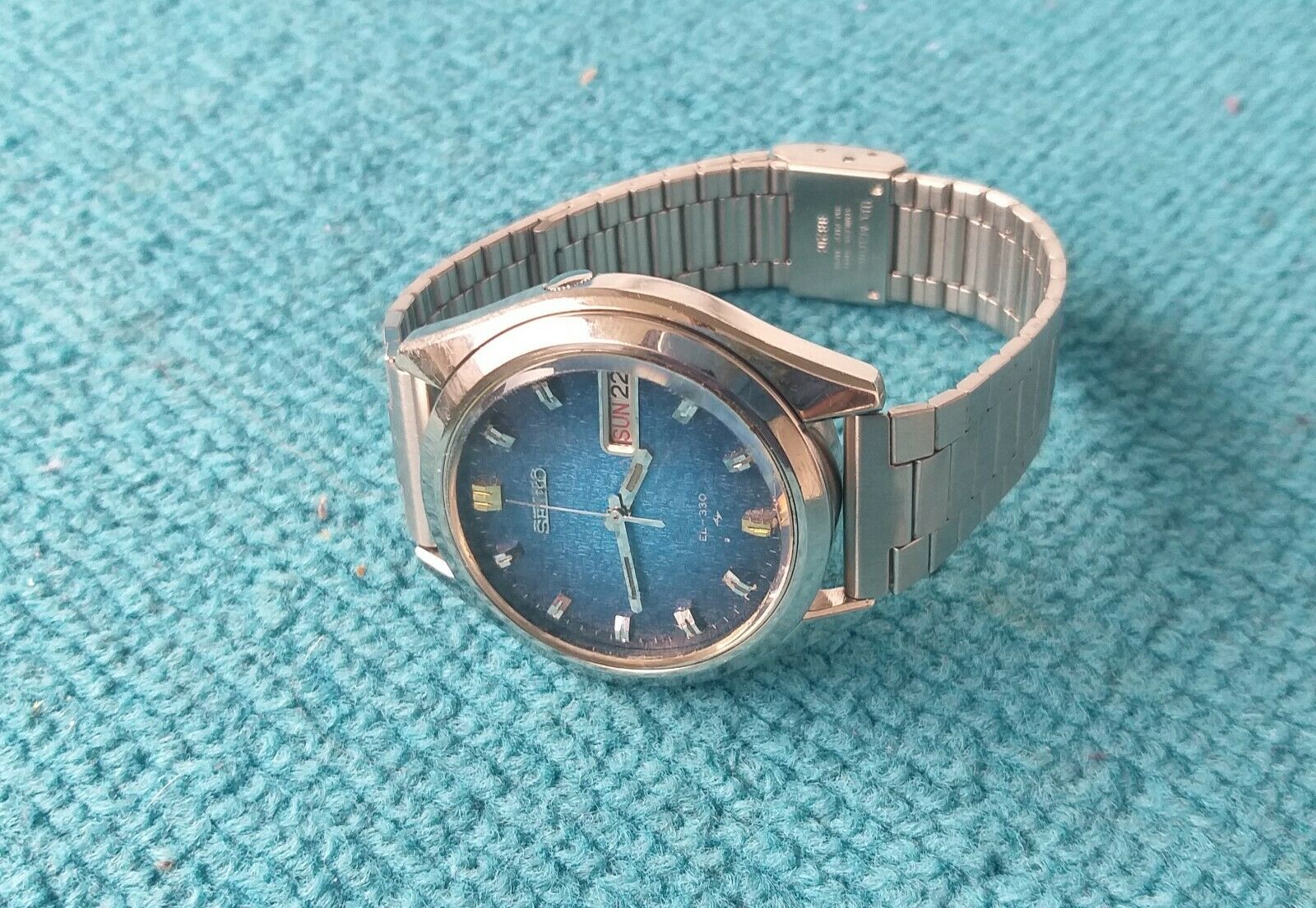 VINTAGE SEIKO ELECTRONIC EL-330 REF. 3303-8110 JAPAN WATCH (NEED