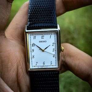 WTS] Rarest Seiko Tank style Vintage Dress Watch v701-5e20