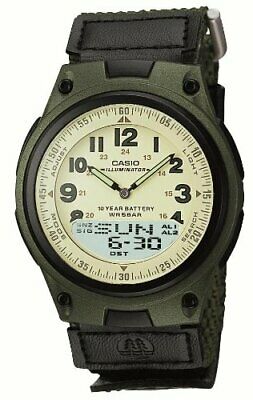 CASIO Standard Green Mens Watch AW 80V 3BJF WatchCharts Marketplace