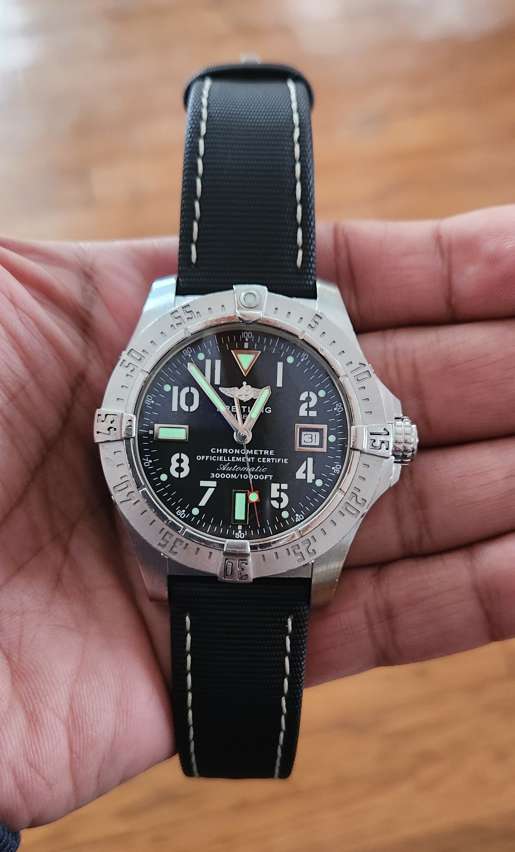 Watchuseek breitling clearance