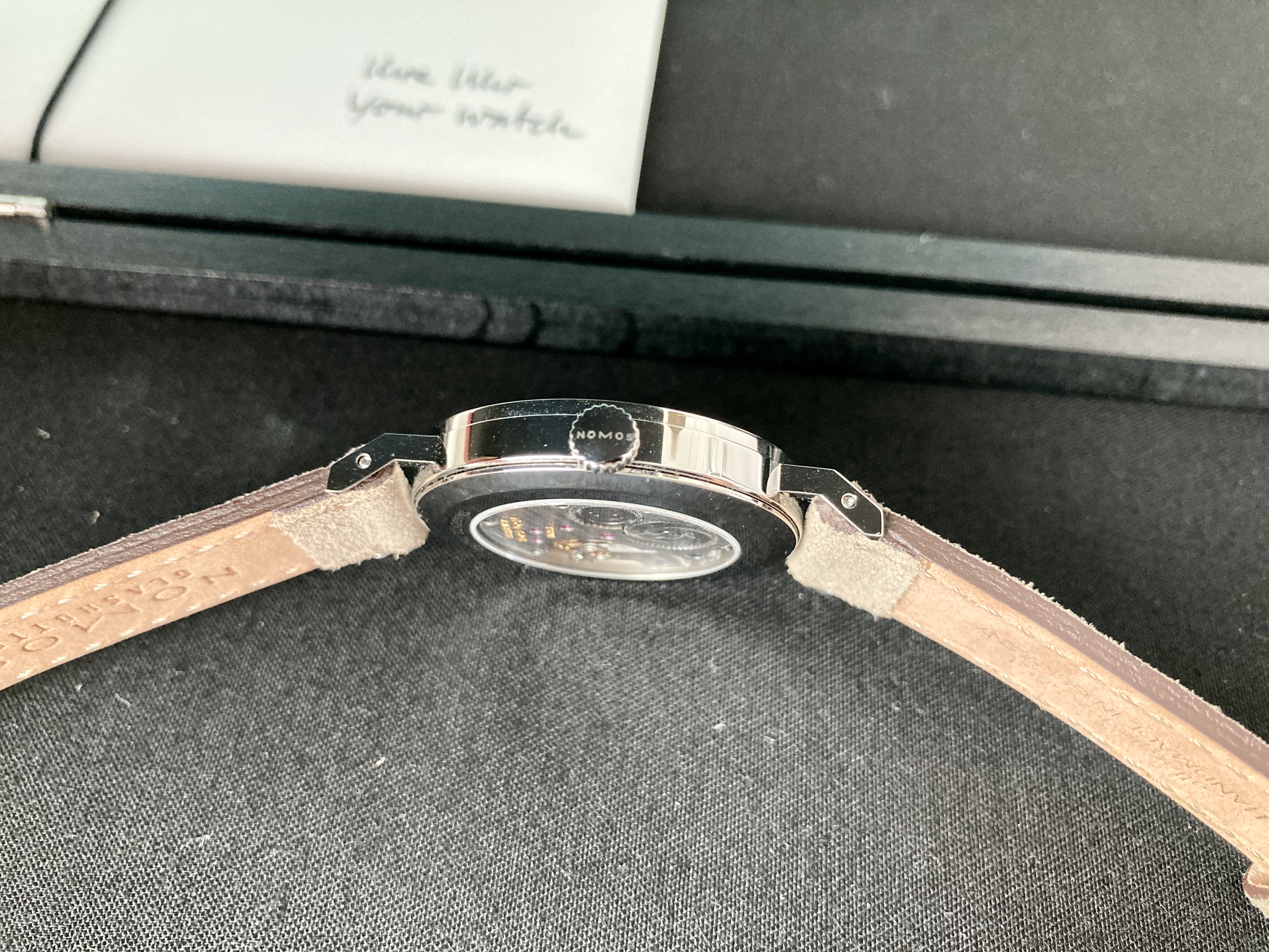 WTS Nomos Tangente Midnight Blue ref. 133 1450 CONUS WatchCharts