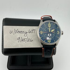Swatch X PEANUTS Snoopy Wrist Watch Blue Quartz HEE HEE HEE