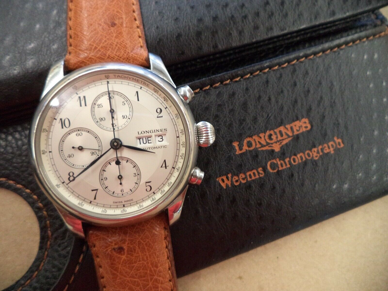 0750 LONGINES WEEMS No 2 CHRONOGRAPH 674.5251 AUTOMATIC Limited